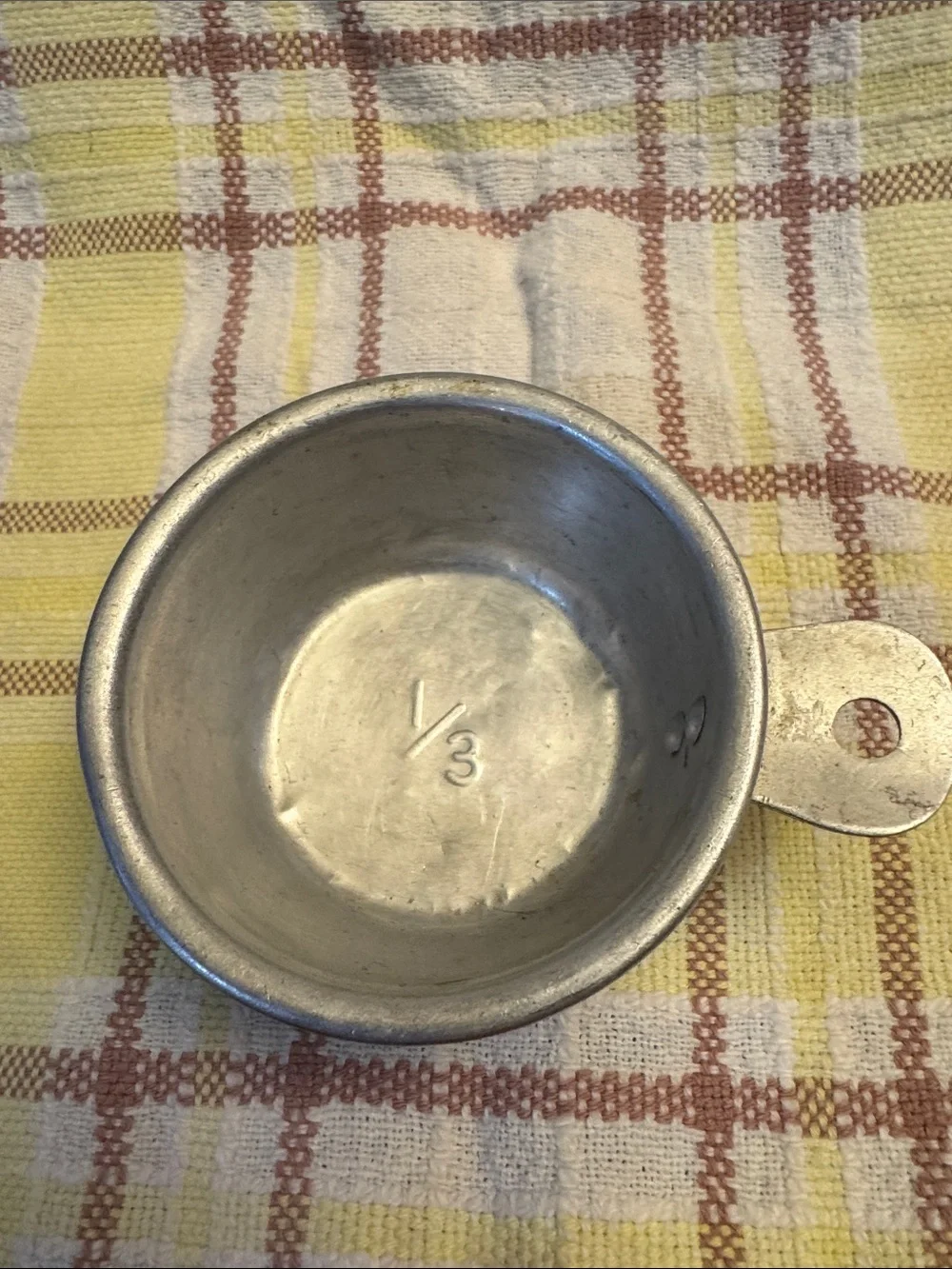 Vintage Metal Measuring Cups